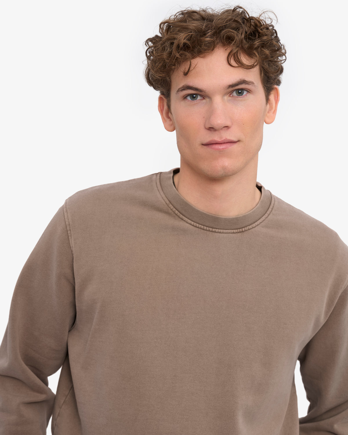 Classic Organic Crew - Faded Khaki