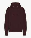 Classic Organic Hood - Oxblood Red