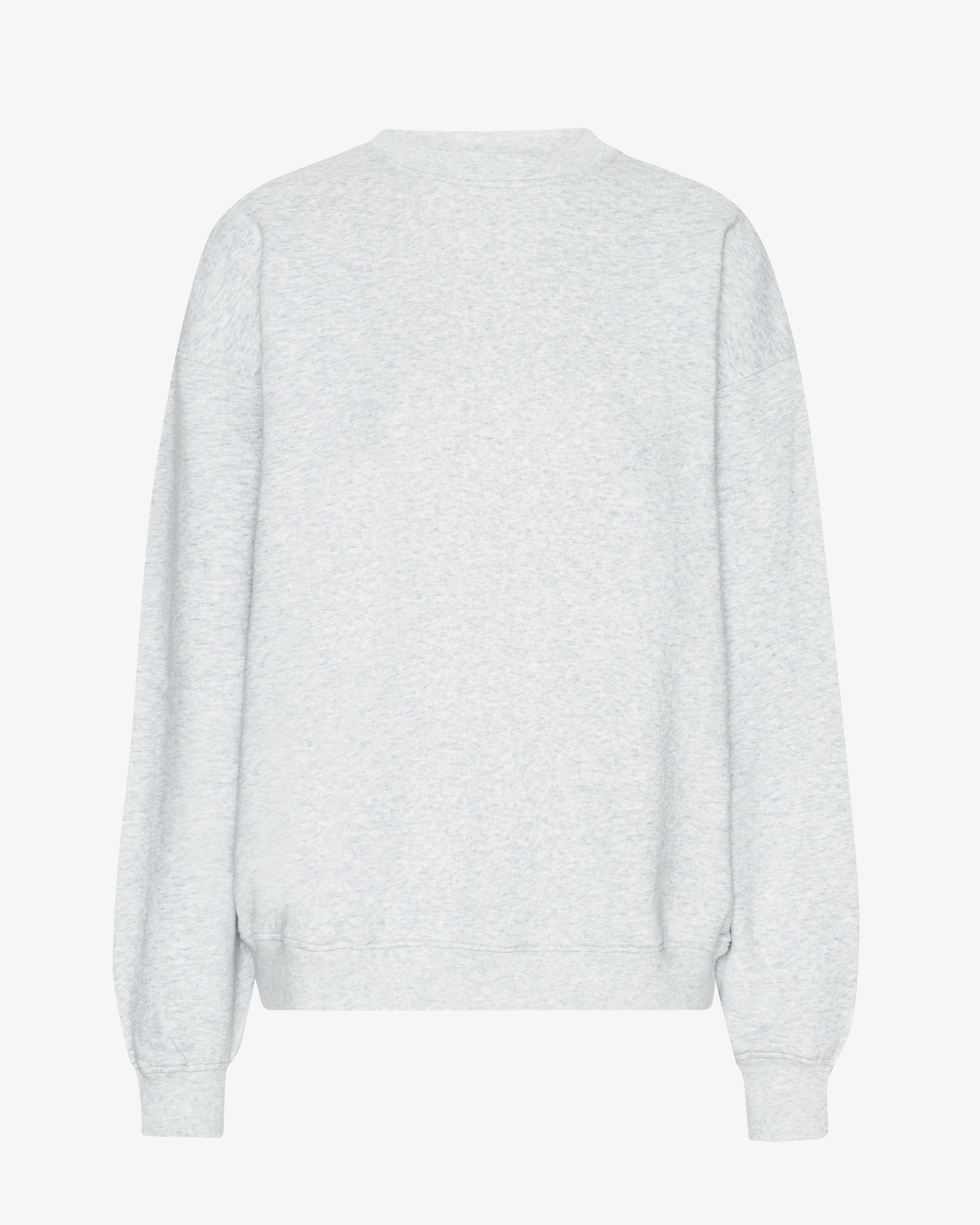 Organic Oversized Crew - Snow Melange