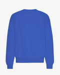 Organic Oversized Crew - Sapphire Blue