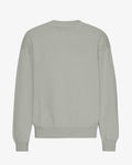 Organic Oversized Crew - Steel Blue
