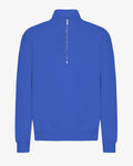 Organic Quarter Zip - Sapphire Blue