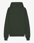 Organic Oversized Hood - Hunter Green