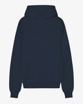 Organic Oversized Hood - Navy Blue