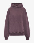 Organic Oversized Hood - Faded Grape