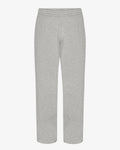 Organic Straight Leg Sweatpants - Heather Grey