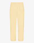 Organic Straight Leg Sweatpants - Soft Yellow