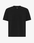Heavy Organic Boxy Tee - Deep Black