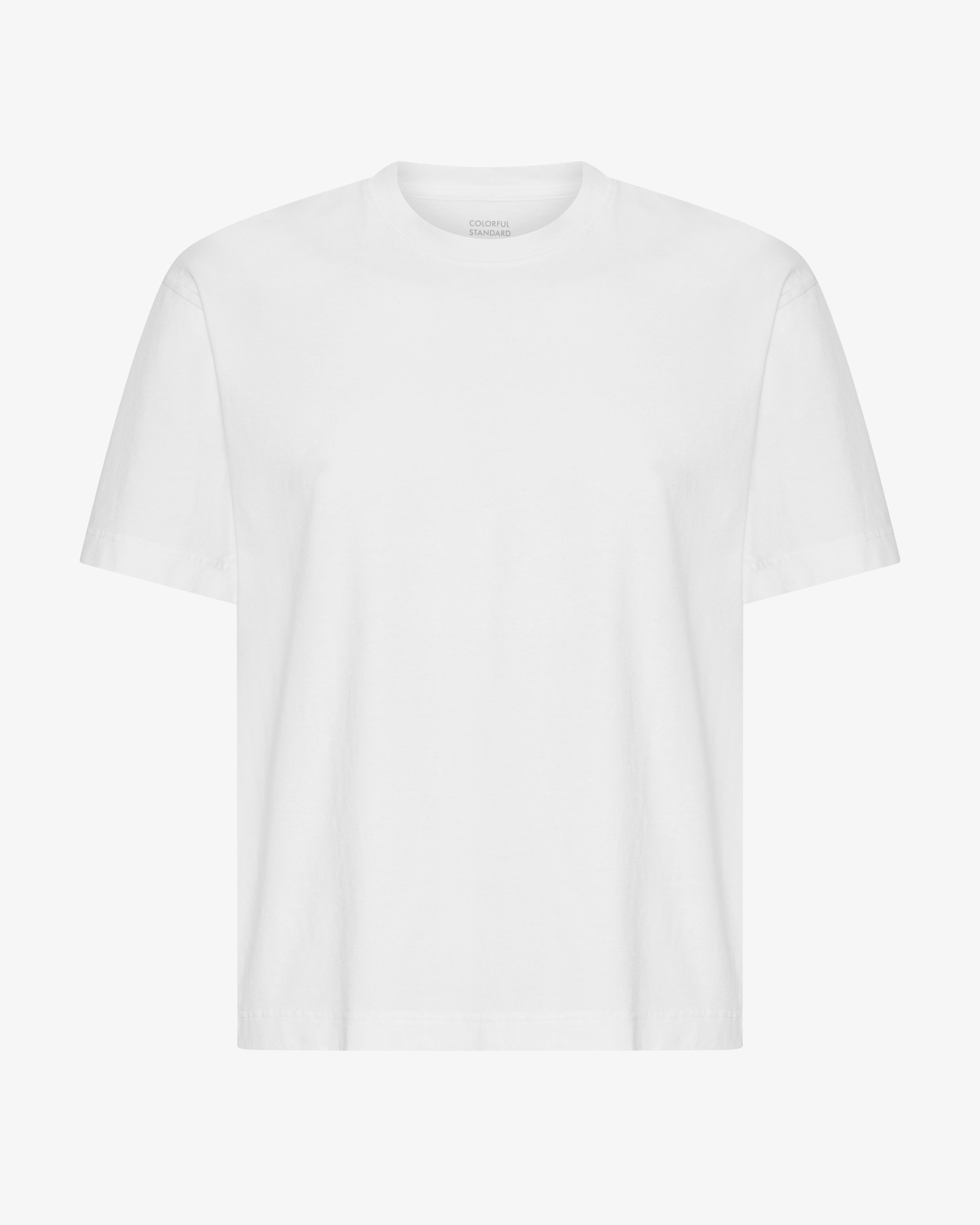Heavy Organic Boxy Tee - Optical White