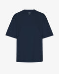 Oversized Organic T-Shirt - Navy Blue