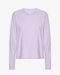 Women Organic LS T-Shirt - Soft Lavender