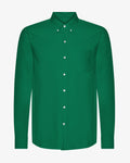 Organic Button Down Shirt - Kelly Green