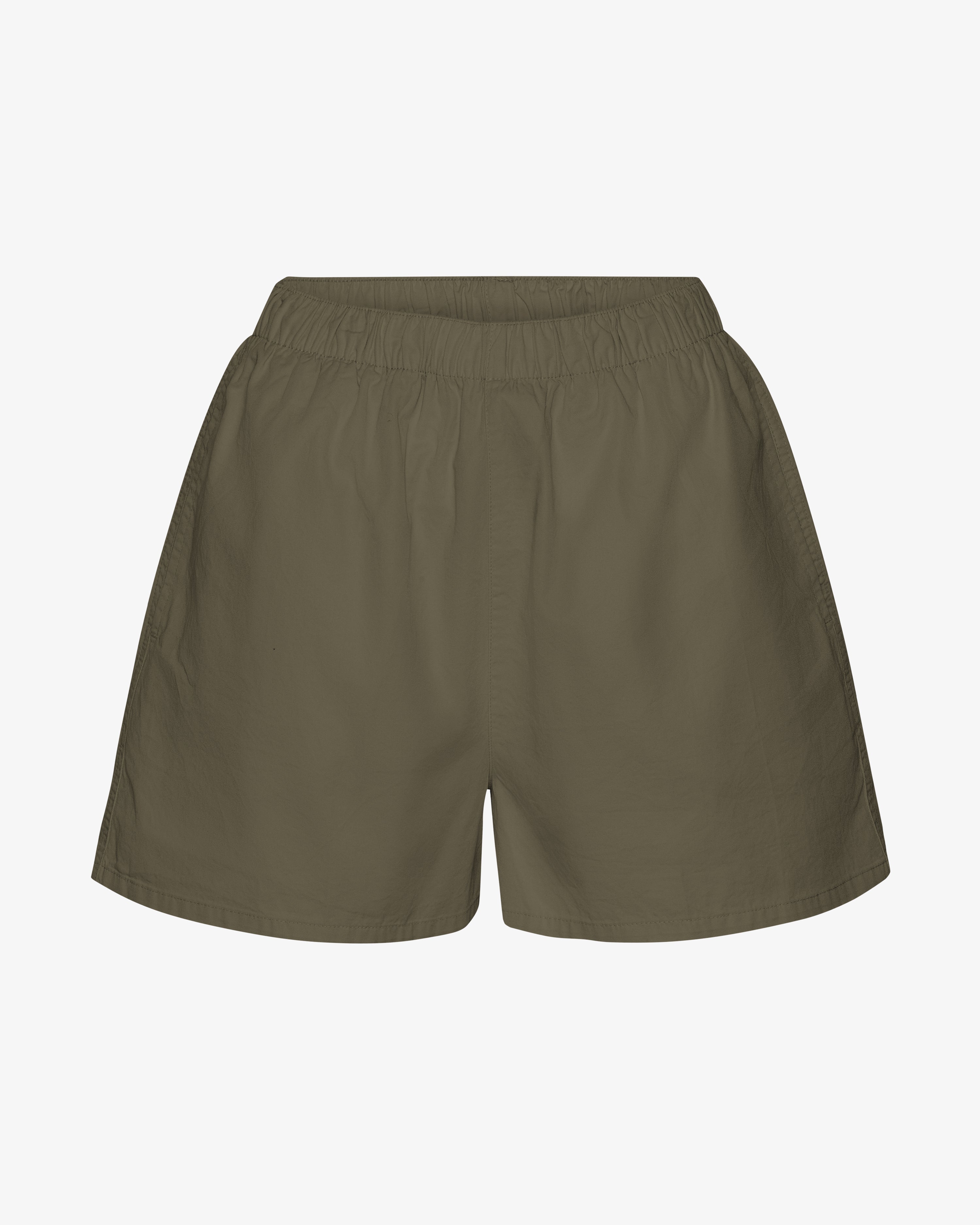 Women Organic Twill Shorts - Dusty Olive