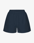 Women Organic Twill Shorts - Navy Blue