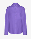 Organic Oversized Shirt - Ultra Violet