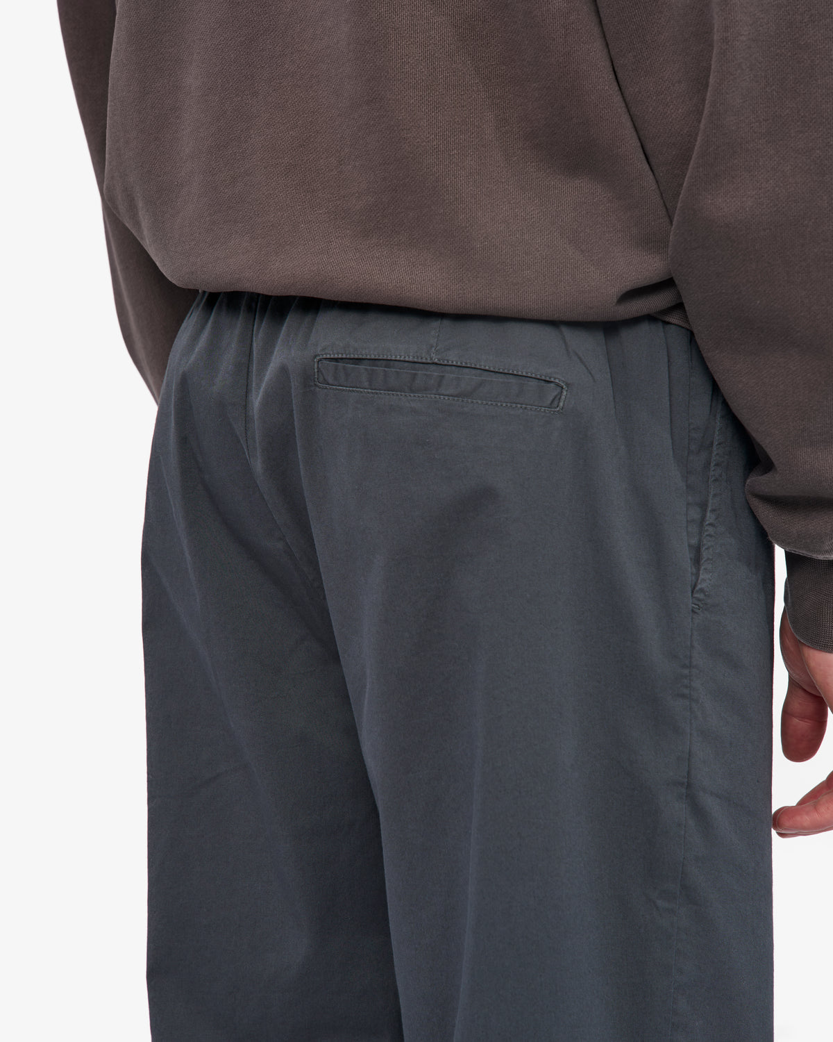 Organic Twill Pants - Lava Grey