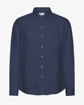 Linen Shirt - Marine Blue