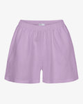 Linen Shorts - Soft Lavender