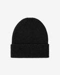 Cashmere Beanie - Deep Black