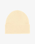 Merino Wool Beanie - Soft Yellow