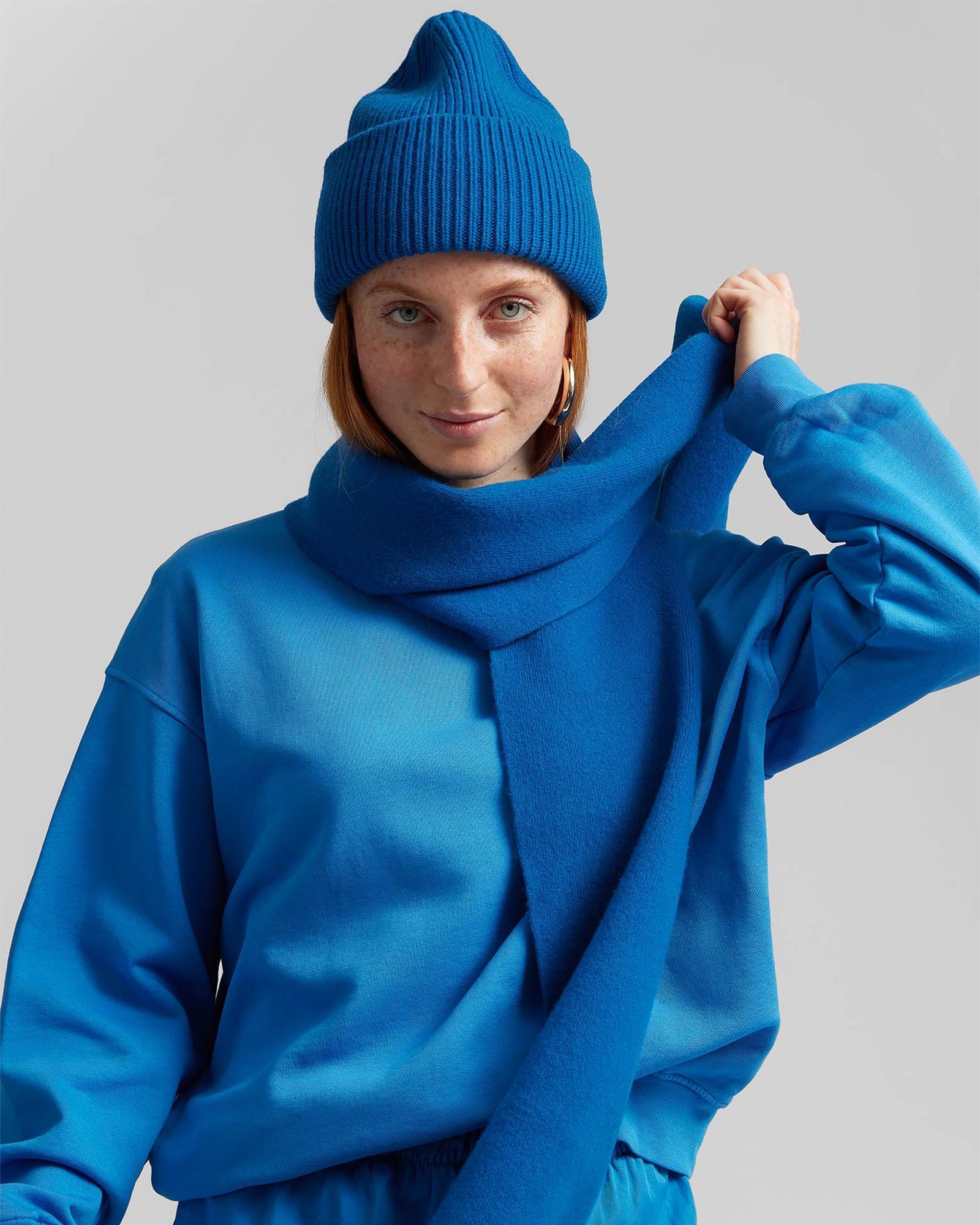 Merino Wool Scarf - Soft Yellow