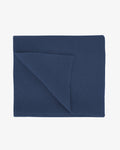 Merino Wool Scarf - Petrol Blue