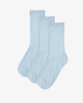 Women Classic Organic Sock - Polar Blue (3-Pack)