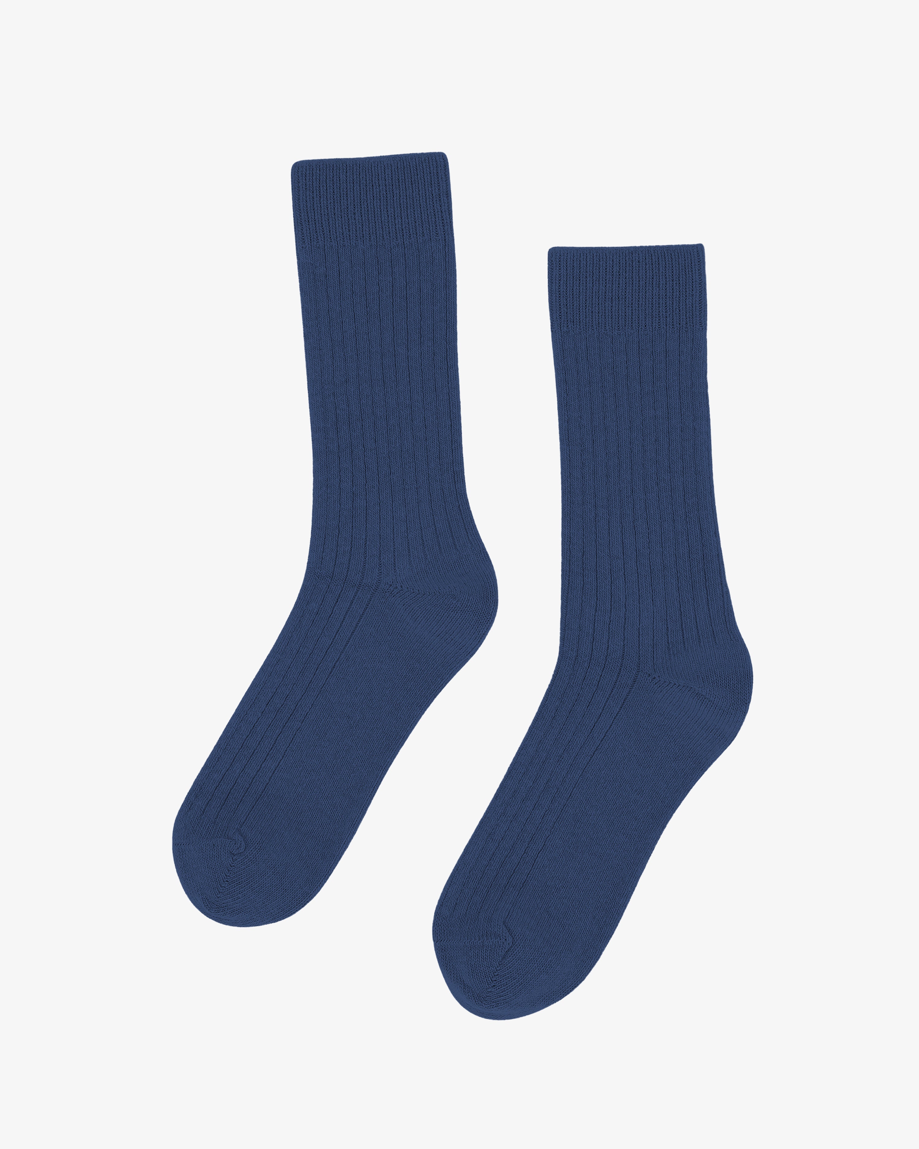 Merino Wool Blend Sock - Petrol Blue