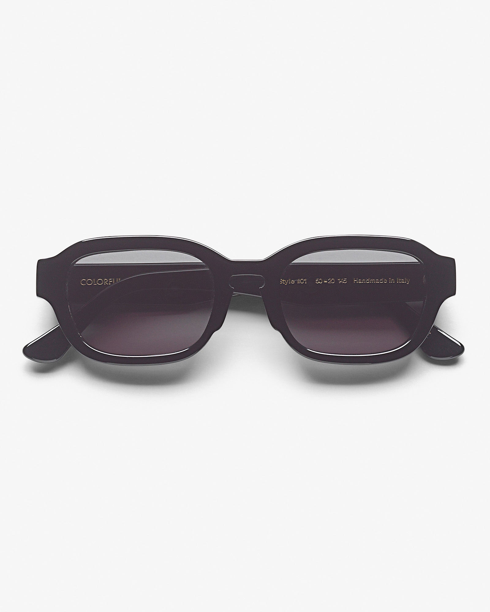 Sunglass 01 - Deep Black Solid - Black
