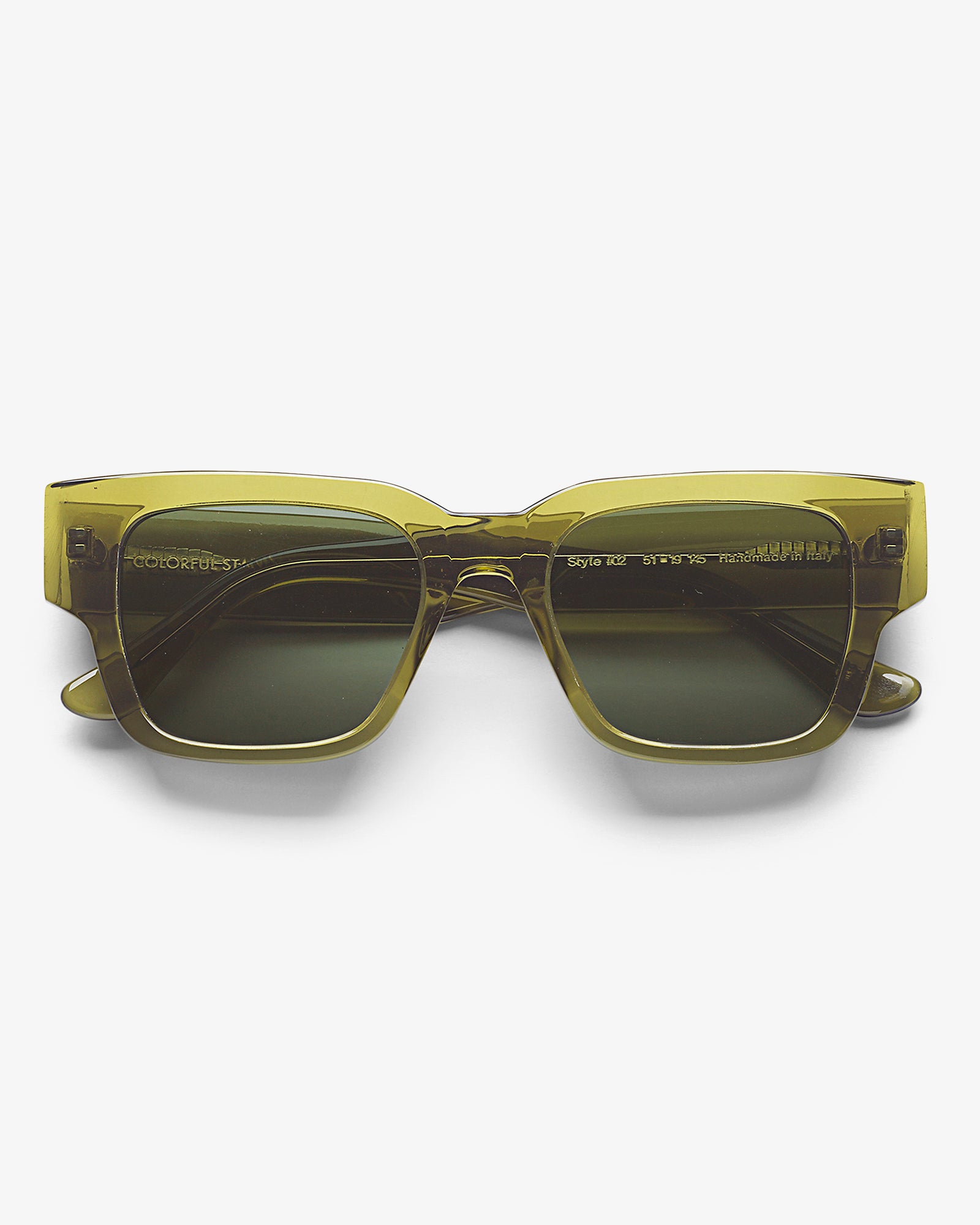 Sunglass 02 - Seaweed Green - Green