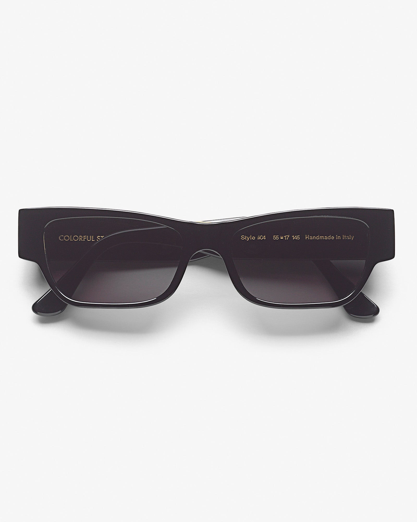 Sunglass 04 - Deep Black Solid - Black