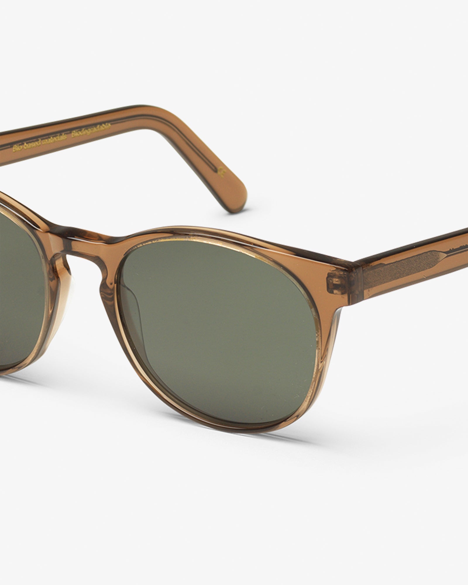 Sunglass 15 - Coffee Brown - Green