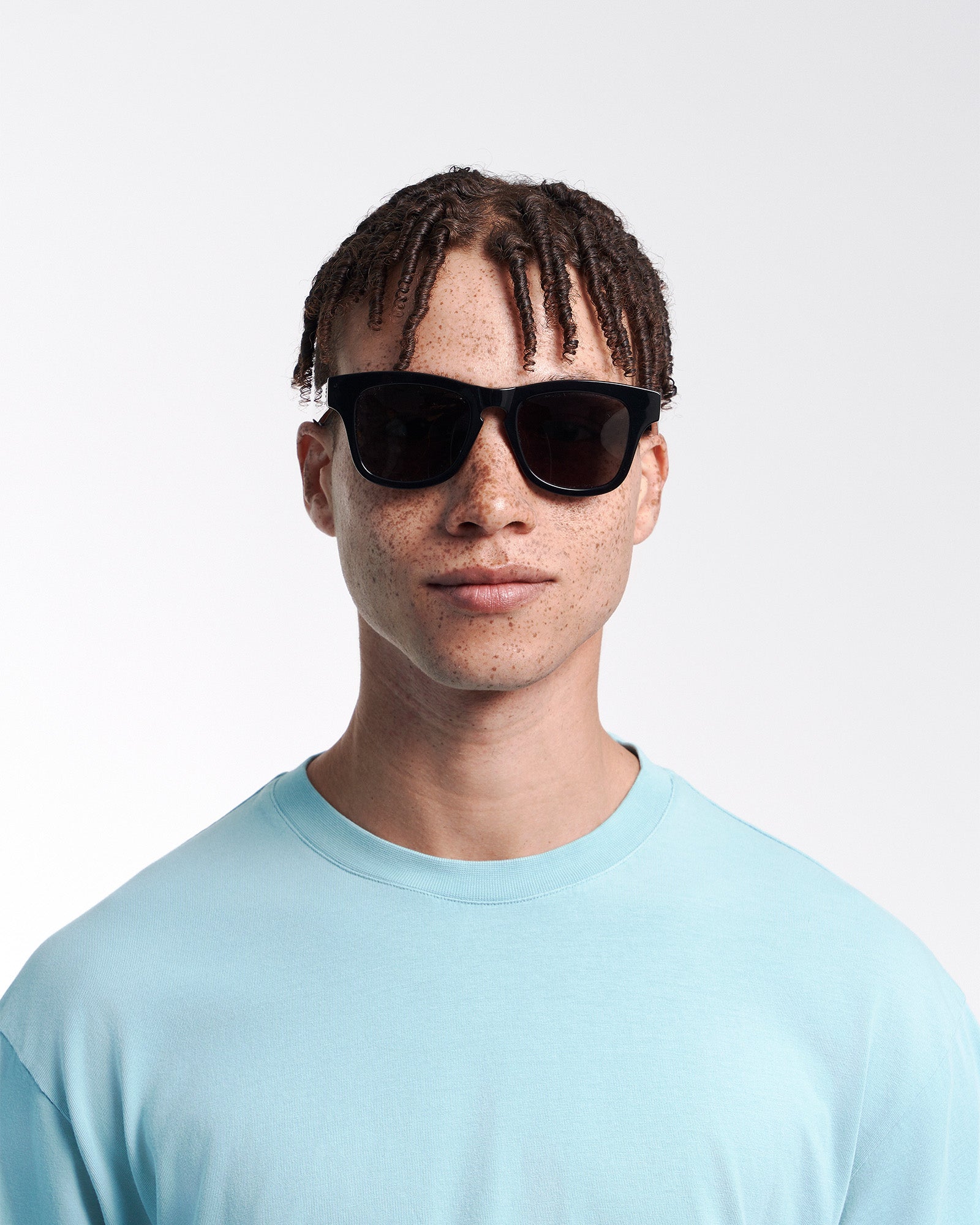 Sunglass 17 - Coffee Brown - Green