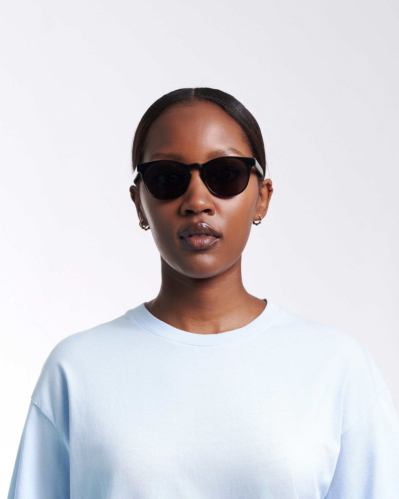Sunglass 15 - Deep Black Solid - Black