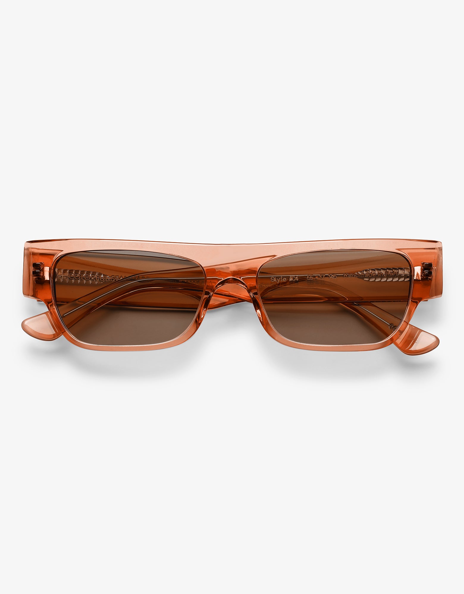 Sunglass 04 - Dark Amber - Brown
