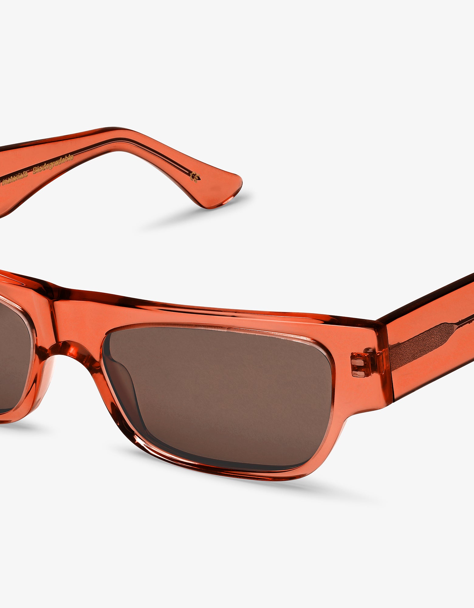 Sunglass 04 - Dark Amber - Brown