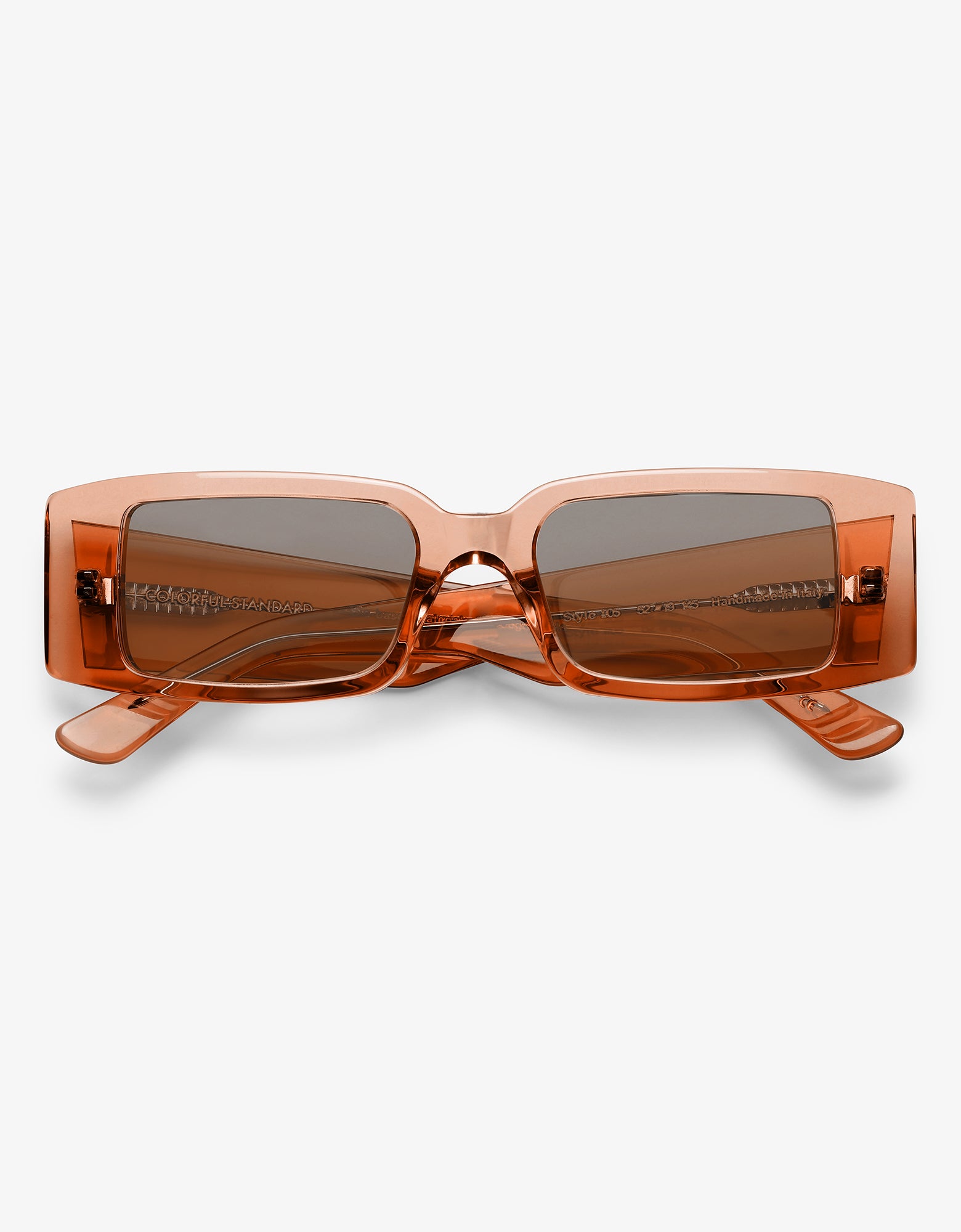 Sunglass 05 - Dark Amber - Brown