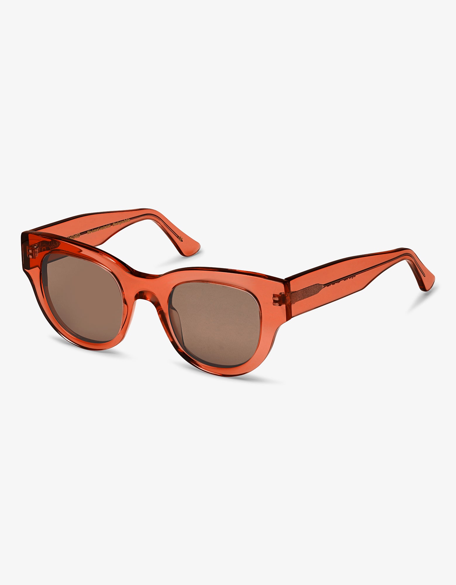 Sunglass 06 - Dark Amber - Brown