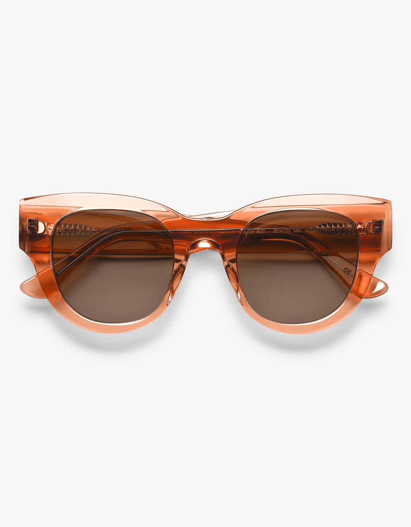 Sunglass 06 - Dark Amber - Brown