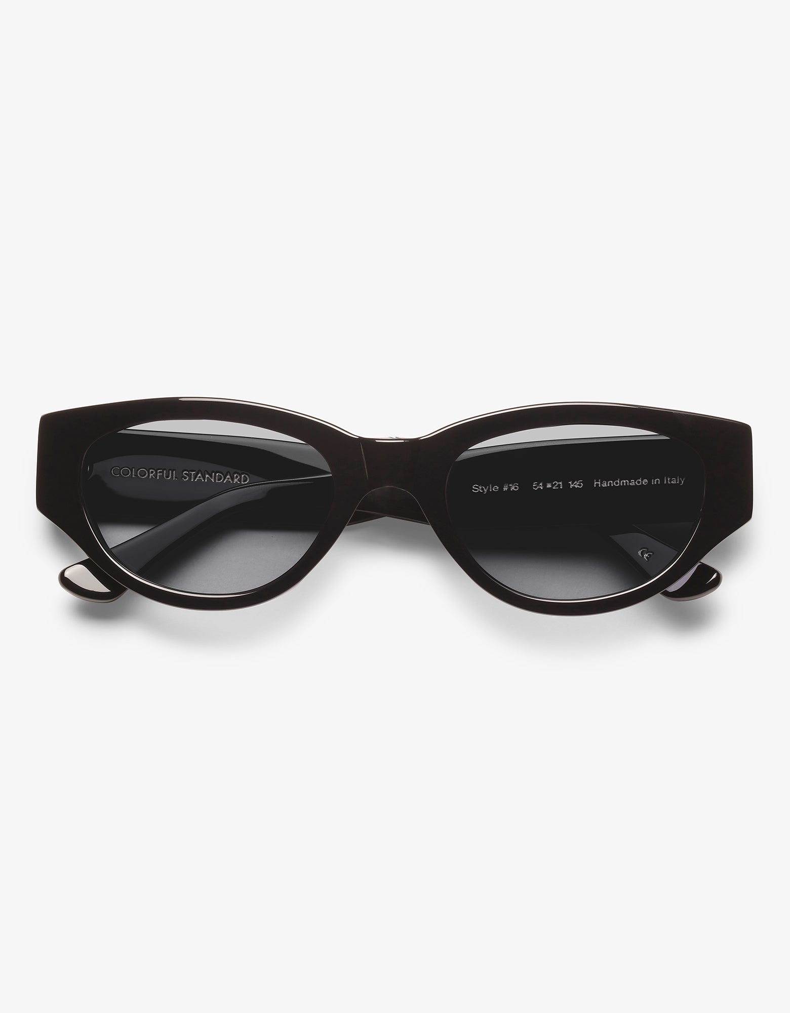 Sunglass 16 - Deep Black Solid - Black