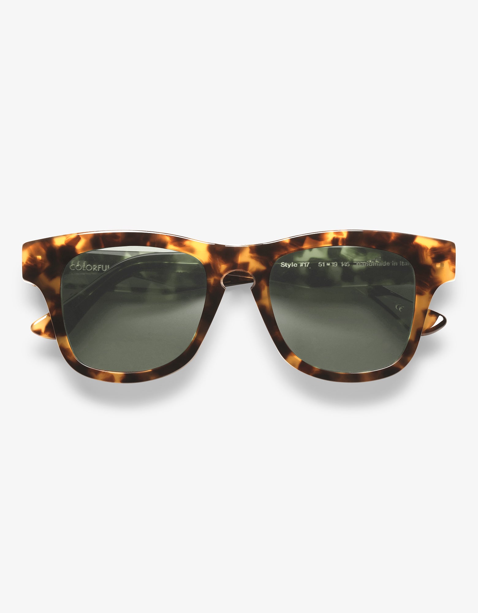 Sunglass 17 - Classic Havana - Green