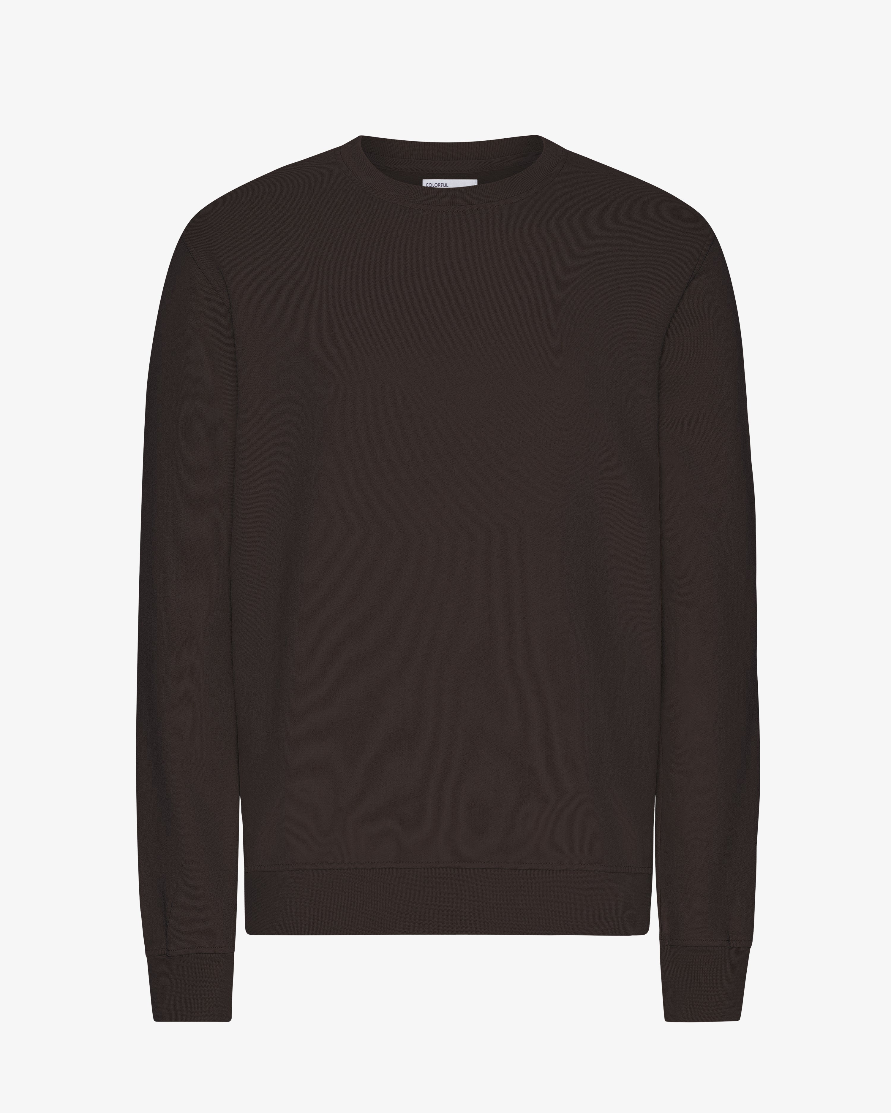 Classic Organic Crew - Coffee Brown