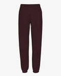 Organic Sweatpants - Oxblood Red