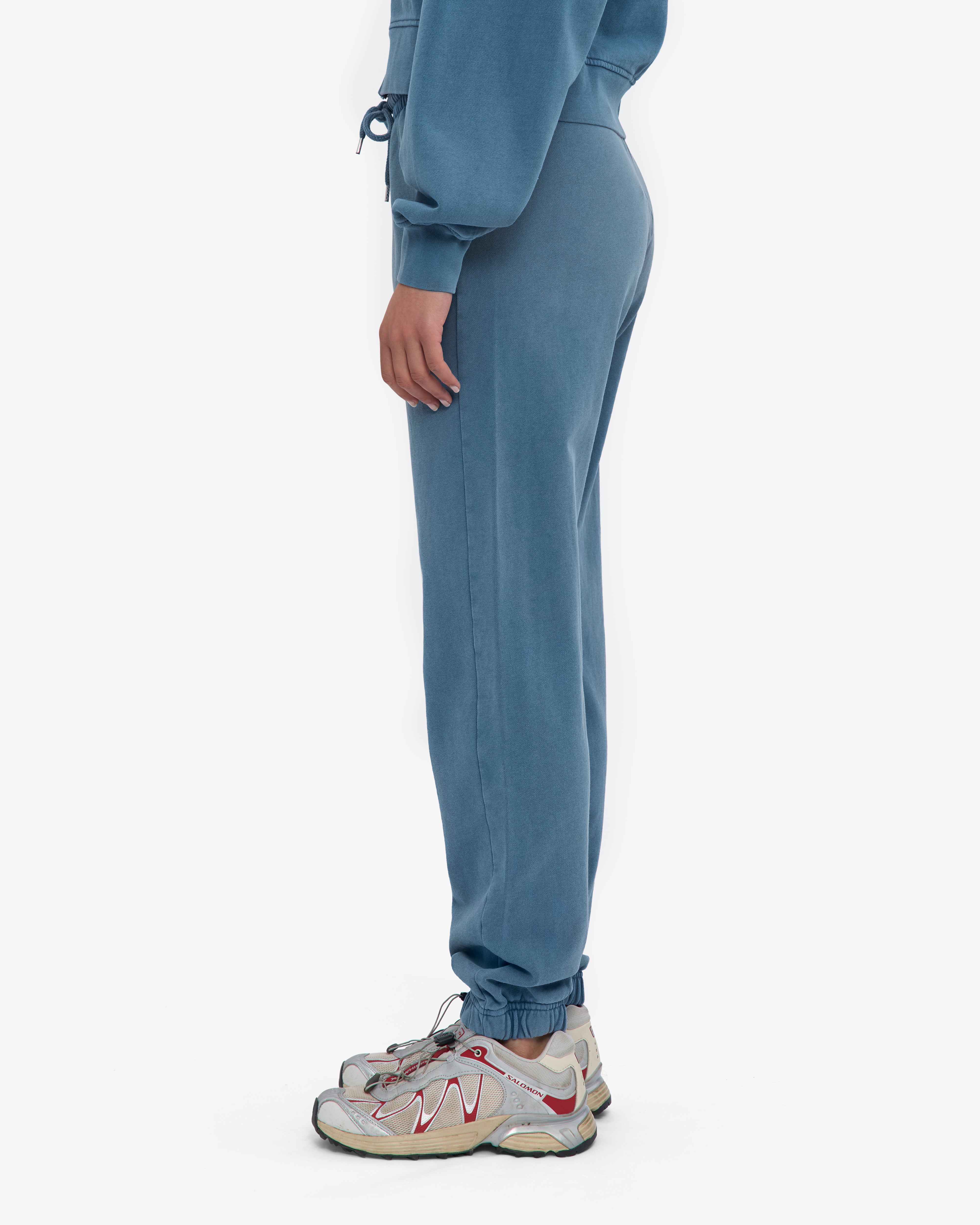 Organic Sweatpants - Faded Indigo
