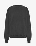 Organic Oversized Crew - Faded Black