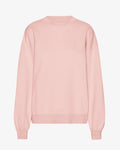 Organic Oversized Crew - Faded Pink