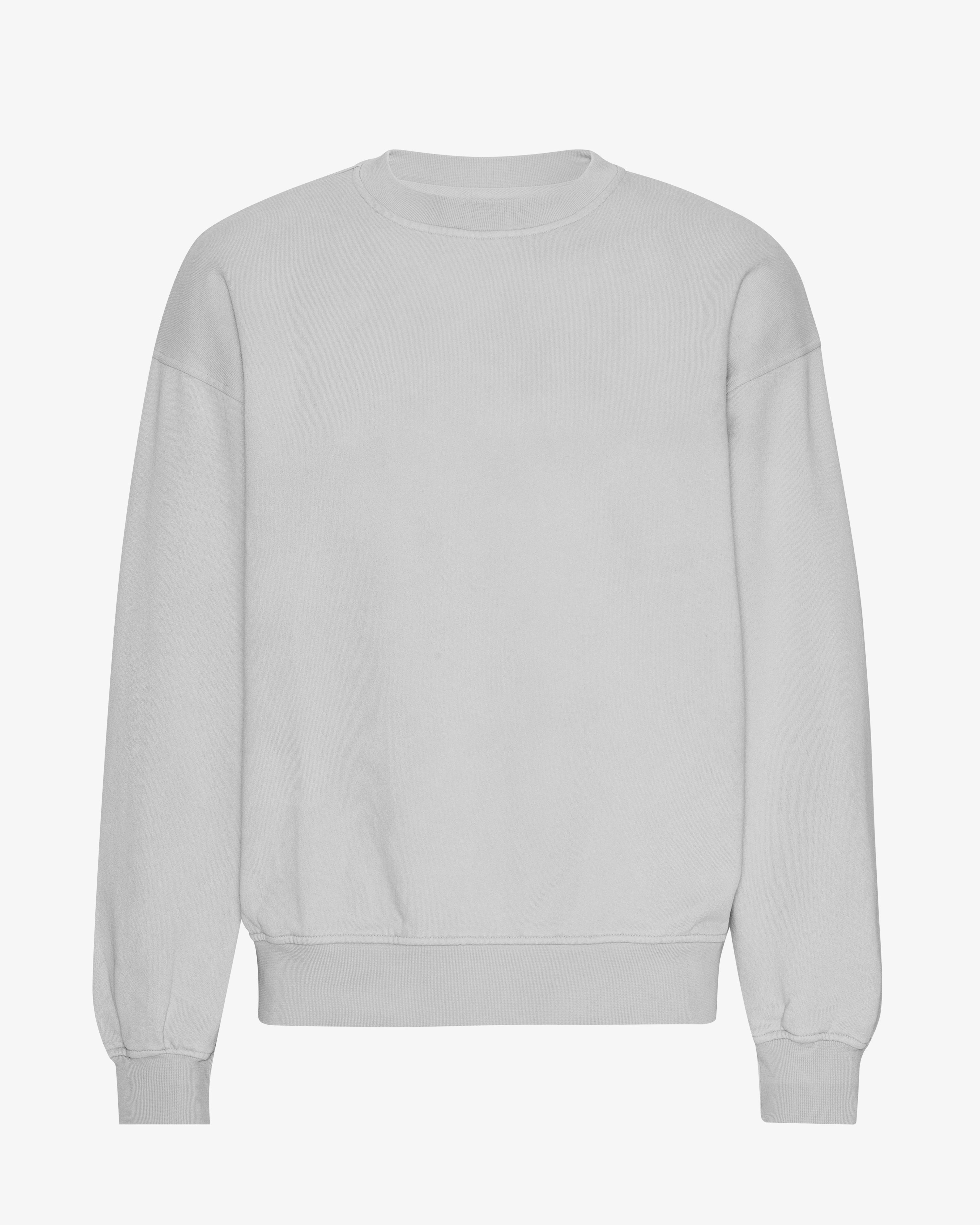 Organic Oversized Crew - Faded Grey