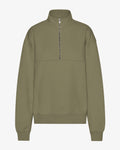 Organic Quarter Zip - Dusty Olive