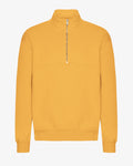 Organic Quarter Zip - Burned Yellow