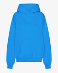 Organic Oversized Hood - Pacific Blue